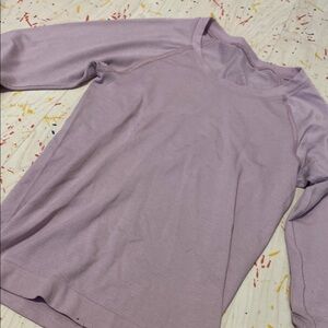 flaws - lululemon pink pioney top size 0